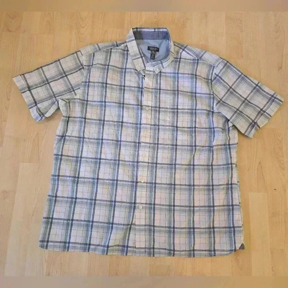 Van heusen never tuck button down shirt size XXL - Picture 2 of 7